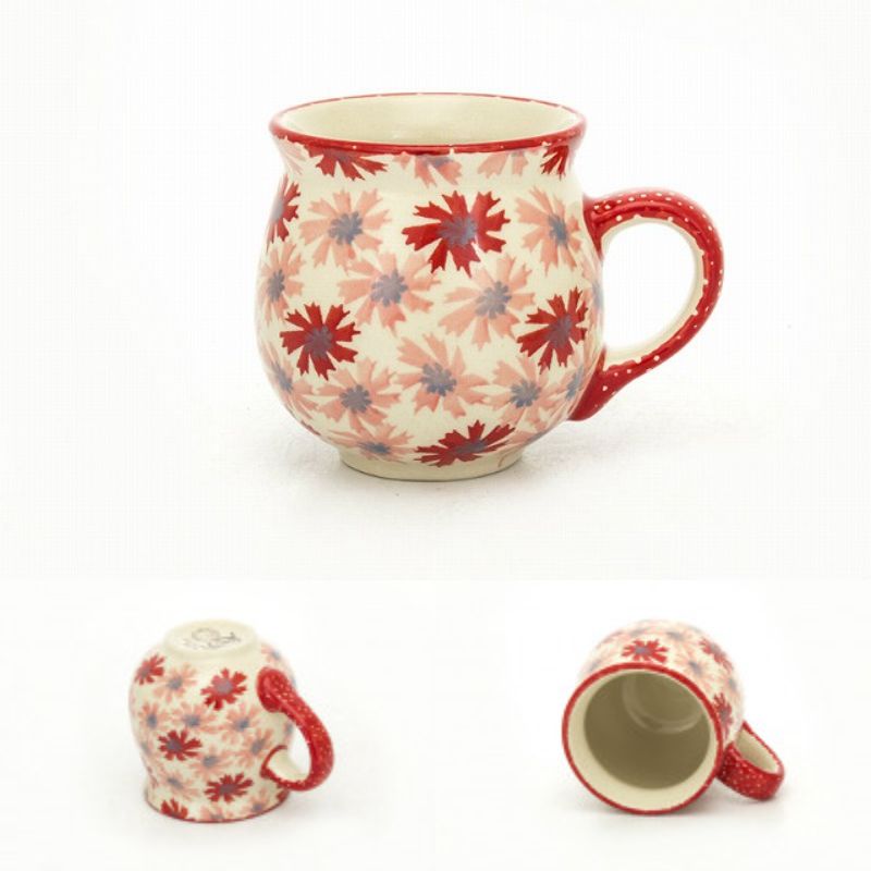 ポーリッシュポタリー マグカップ 200ml/電子レンジ/オーブン/食洗器